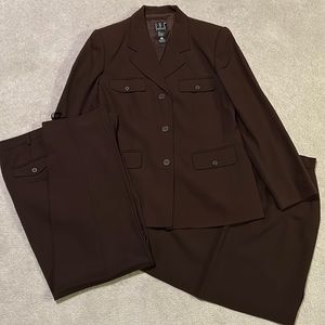 INC International Brown 3pc Suit Set. NEW